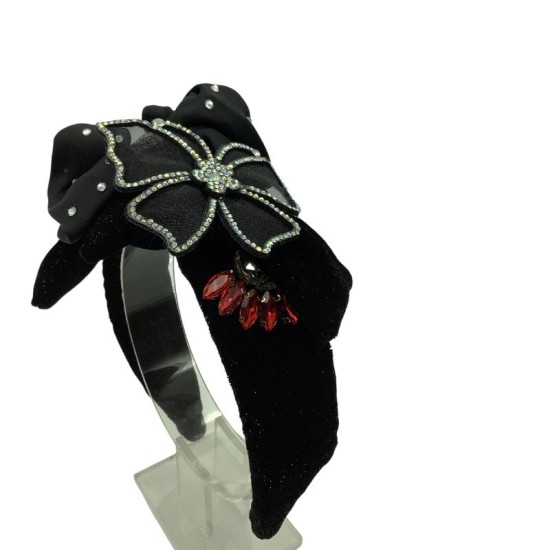 retro baroque entry luxury bow headband