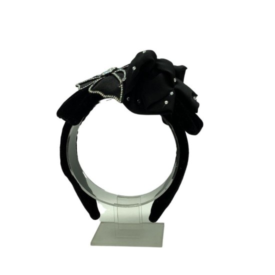 retro baroque entry luxury bow headband