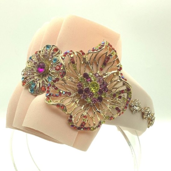 Bridal retro entry luxury headband