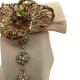 Bridal retro entry luxury headband