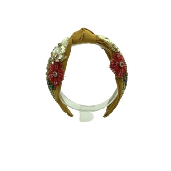 retro entry luxury  embroidery headband