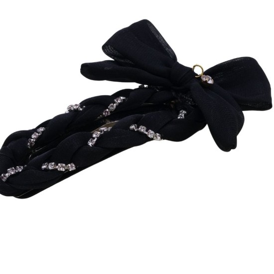 Bow Knot Braided Hairpin