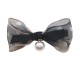 Polka Dot Bow Pendant Pearl Single Clip Hairpin