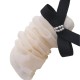 Soft yarn pearl bow bb clip hairpin