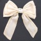 French ladies small pearl big bow Hair clip