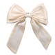 French ladies small pearl big bow Hair clip