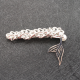 Metal Chain Pearl Fishtail Hair Clip