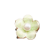 Pearl  flower small Hair clip