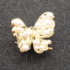 Pearl Buterfly Irregular design small Hair Scratch Clip