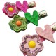 Flower & Love Hairpin Set