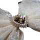 Fashion Pearl Bear Big Bow Hair Clip