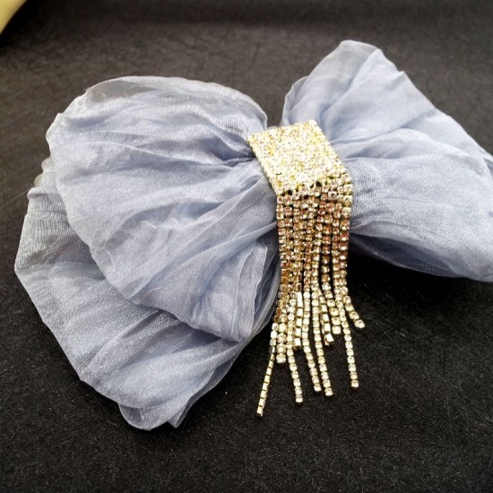 classic retro tassel bow hairpin