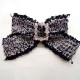 Classic retro Fabric bow hairpin