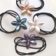 Opal flower multi-layer elastic rope hair rope