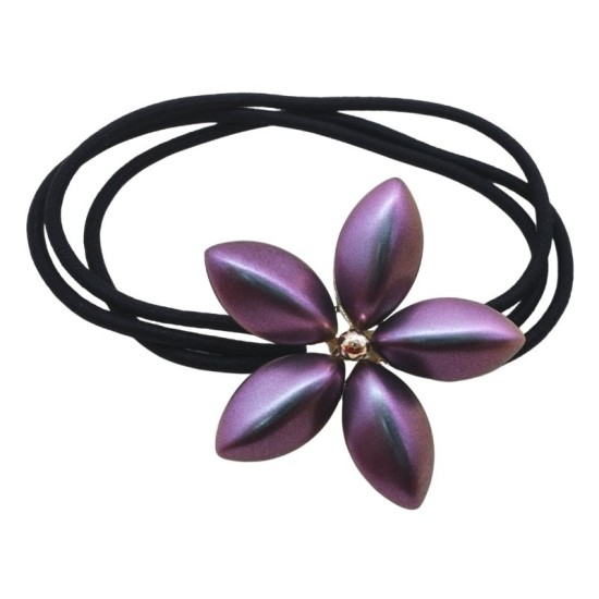 Opal flower multi-layer elastic rope hair rope