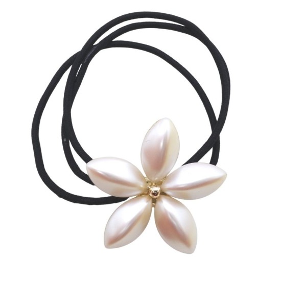 Opal flower multi-layer elastic rope hair rope