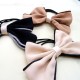 Solid color bow hair rope