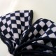 plaid bow hair rope